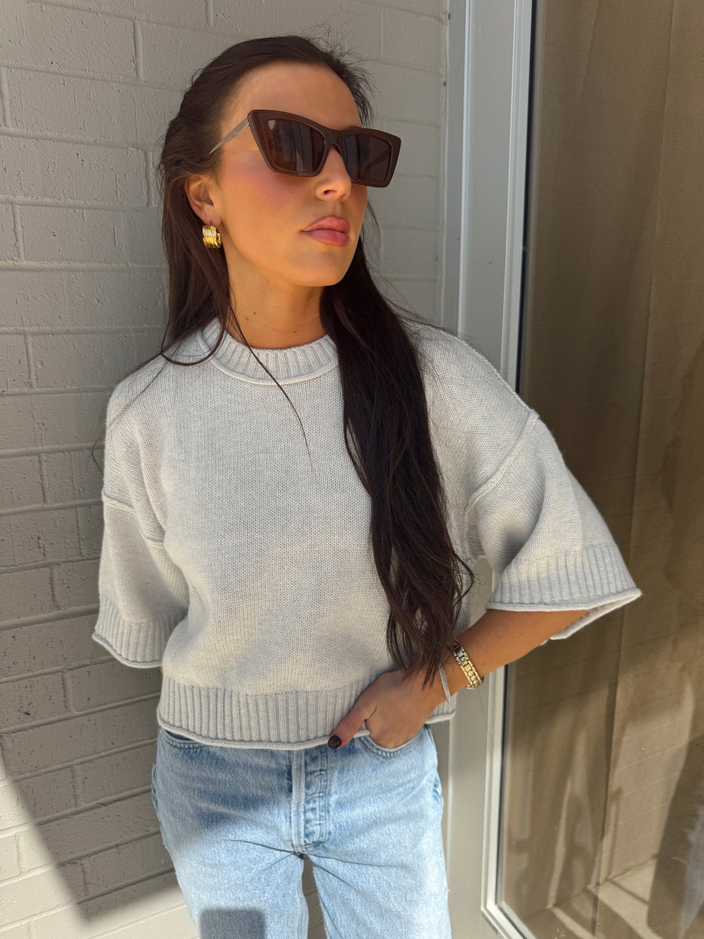 CREW NECK SWEATER
