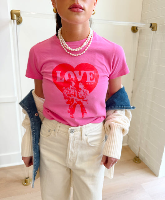 JOHN LENON LOVE IS REAL TEE