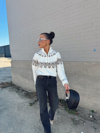 LONG RAGLEN SLEEVE PULLOVER