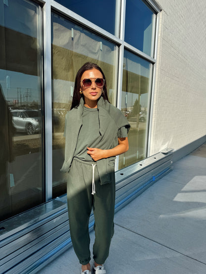 JOHNNY FRENCH TERRY EASY SWEATPANT