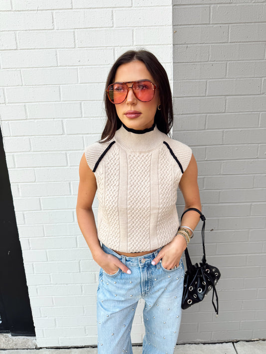 JOE TURTLE NECK VEST