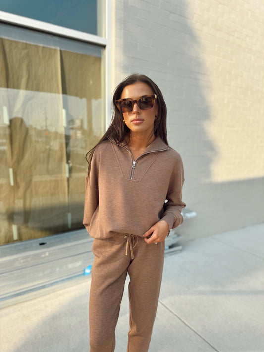 HAWLEY HALF ZIP SWEAT