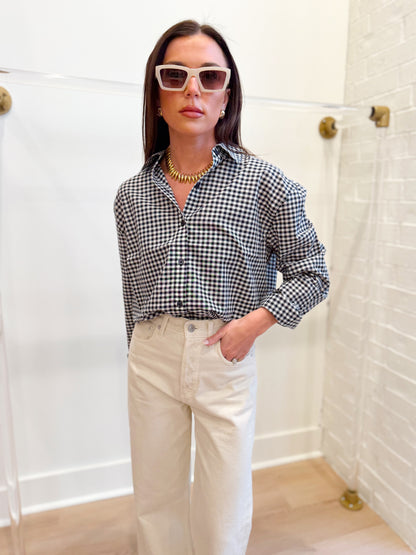 SEAPORT BUTTON UP TOP
