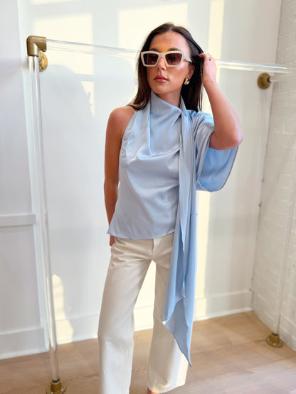 ONE SHOULDER ASYMMETRICAL TOP