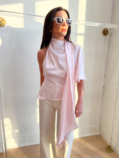 ONE SHOULDER ASYMMETRICAL TOP