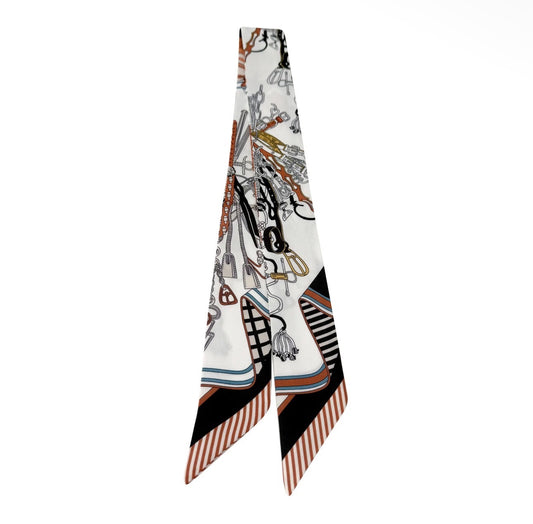 KNOTTED BELT SCARF NECKLACE