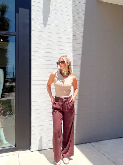 MAGNOLIA LINEN PANT