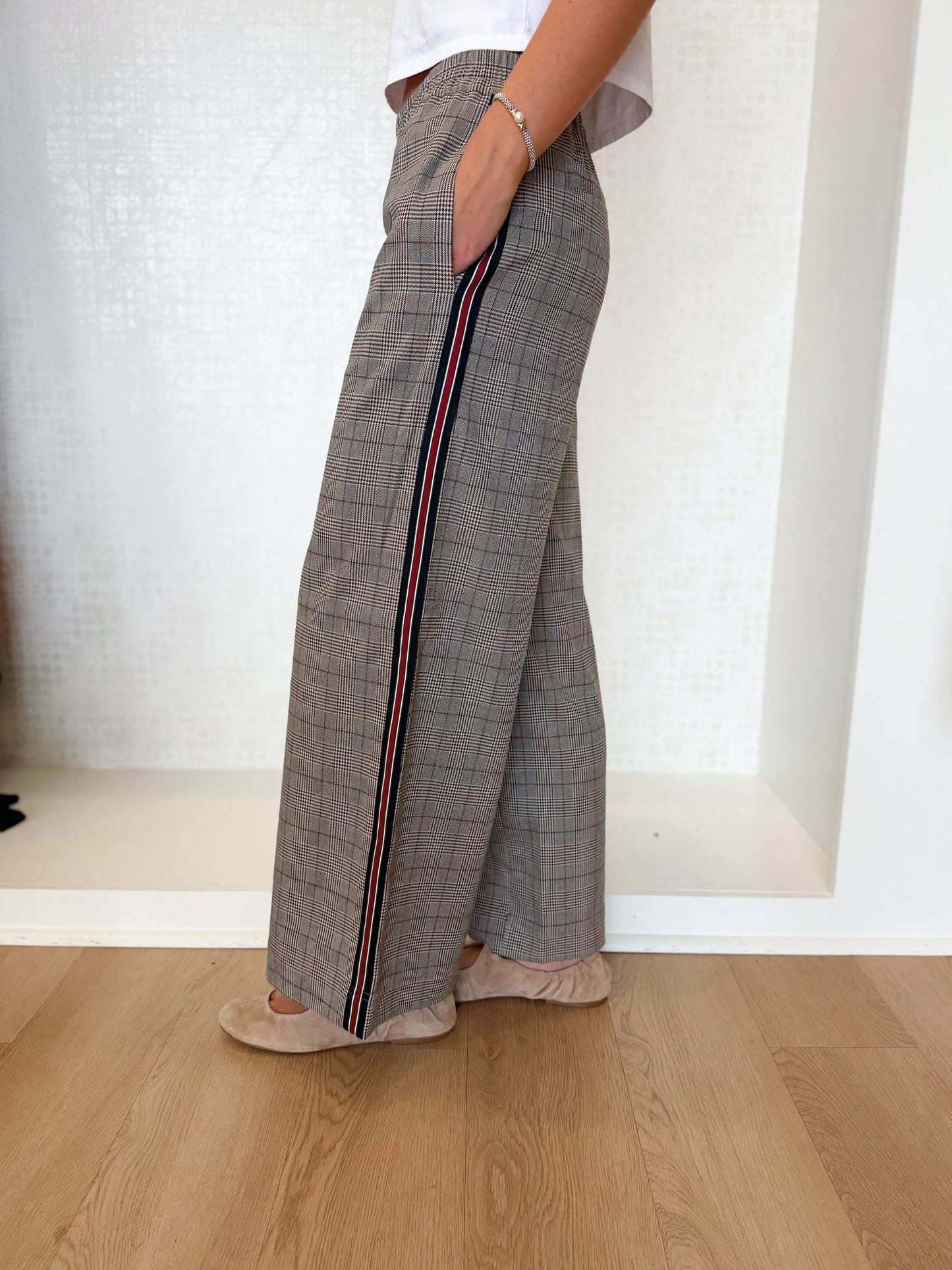 BIRCH SUITING TRACK PANT