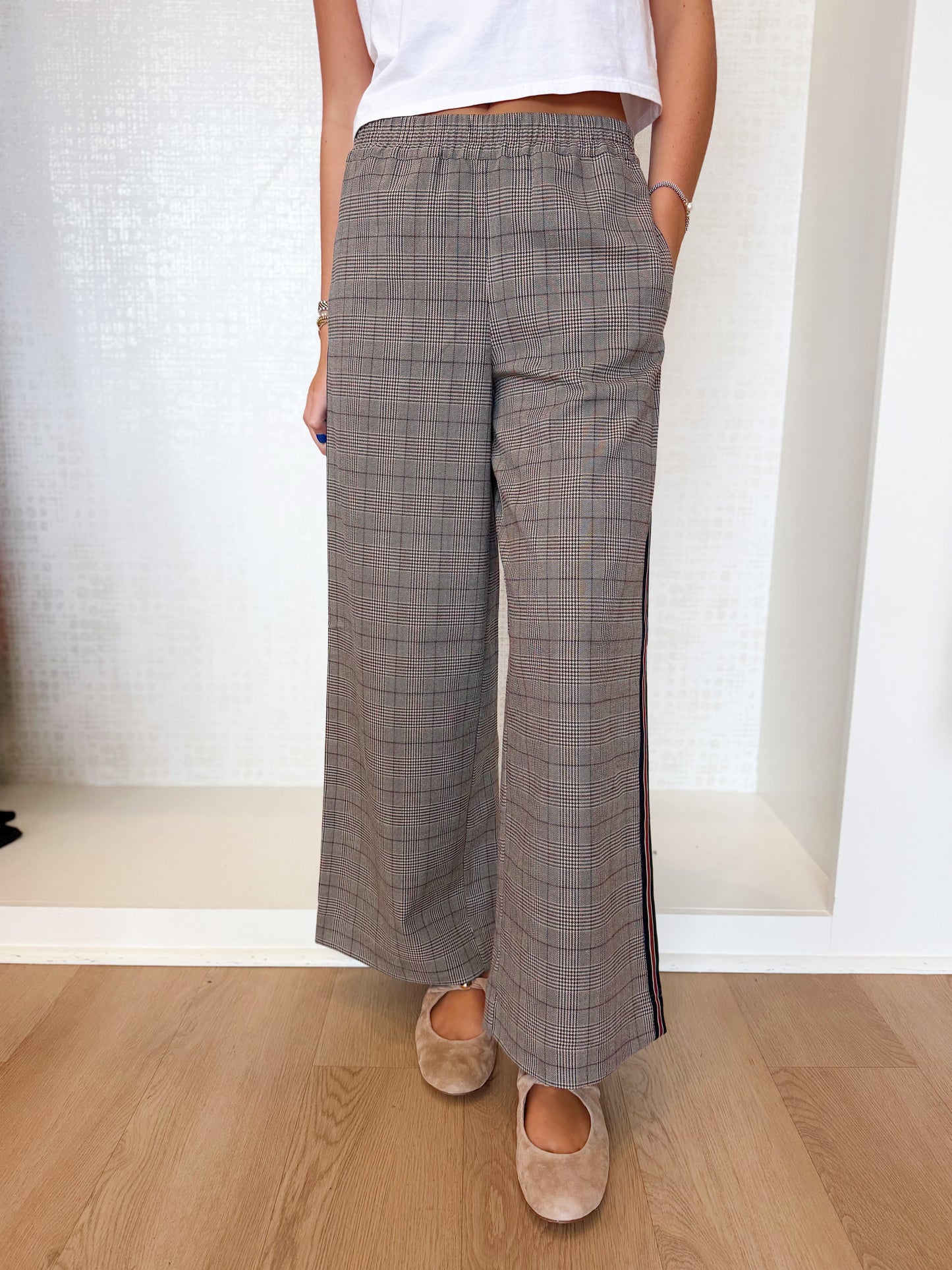 BIRCH SUITING TRACK PANT
