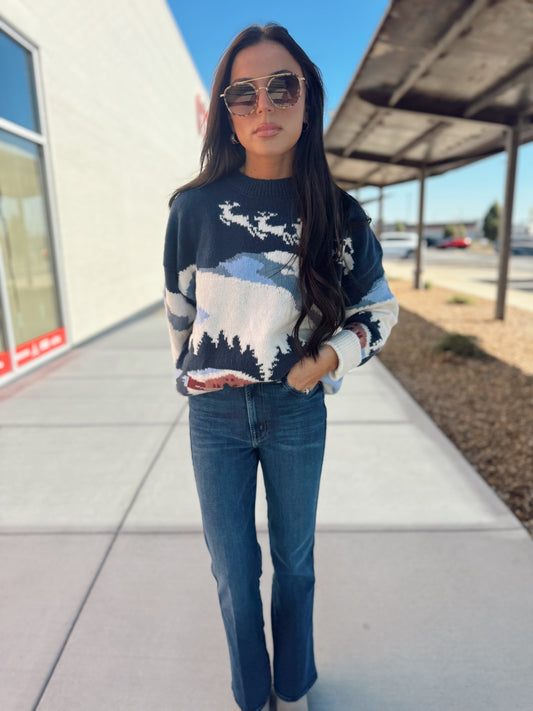 SKI VILLAGE SWEATER