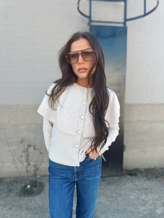 HOLLY CAPE CARDIGAN