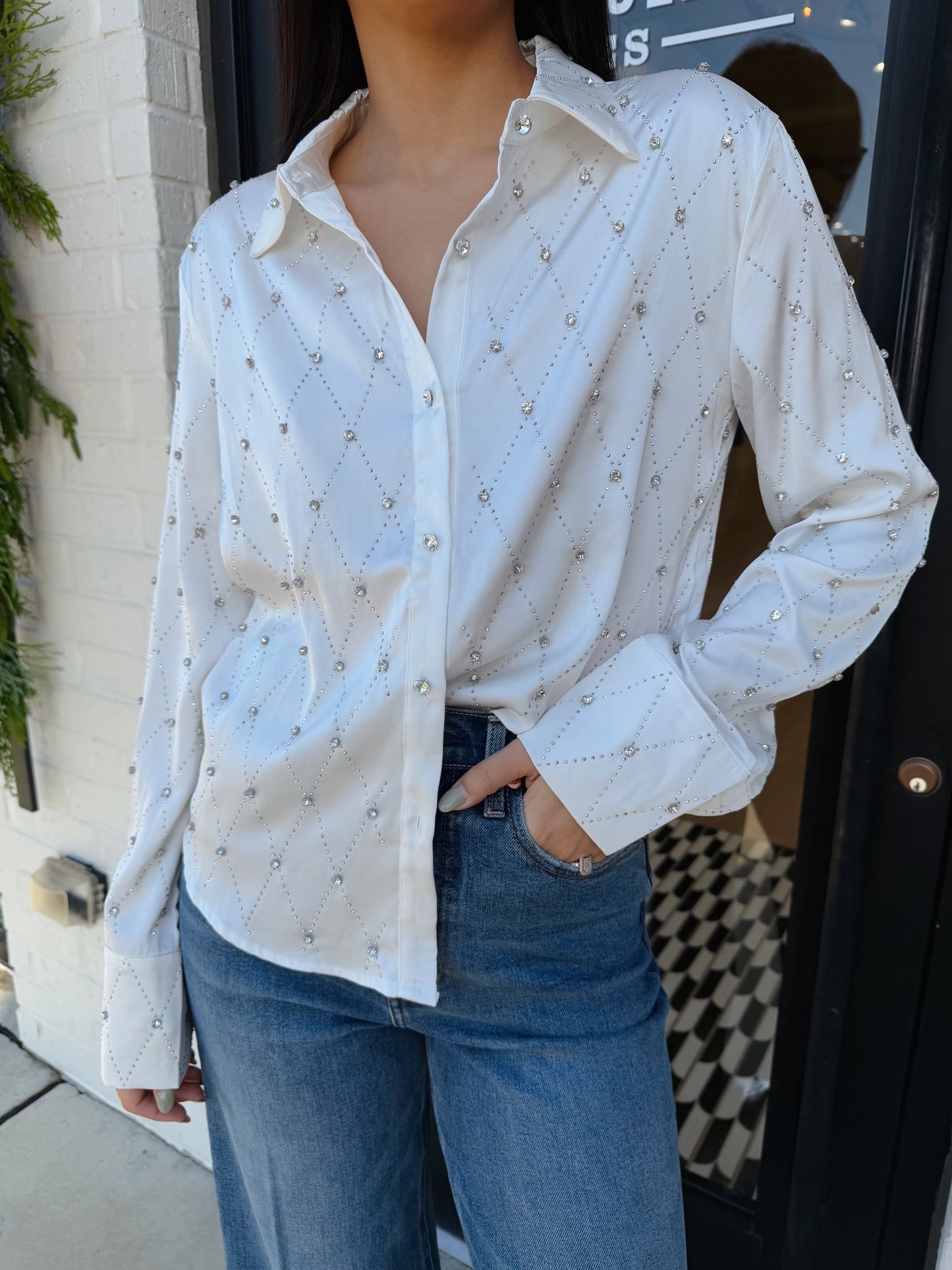 DAZZLE THEM ALL BLOUSE