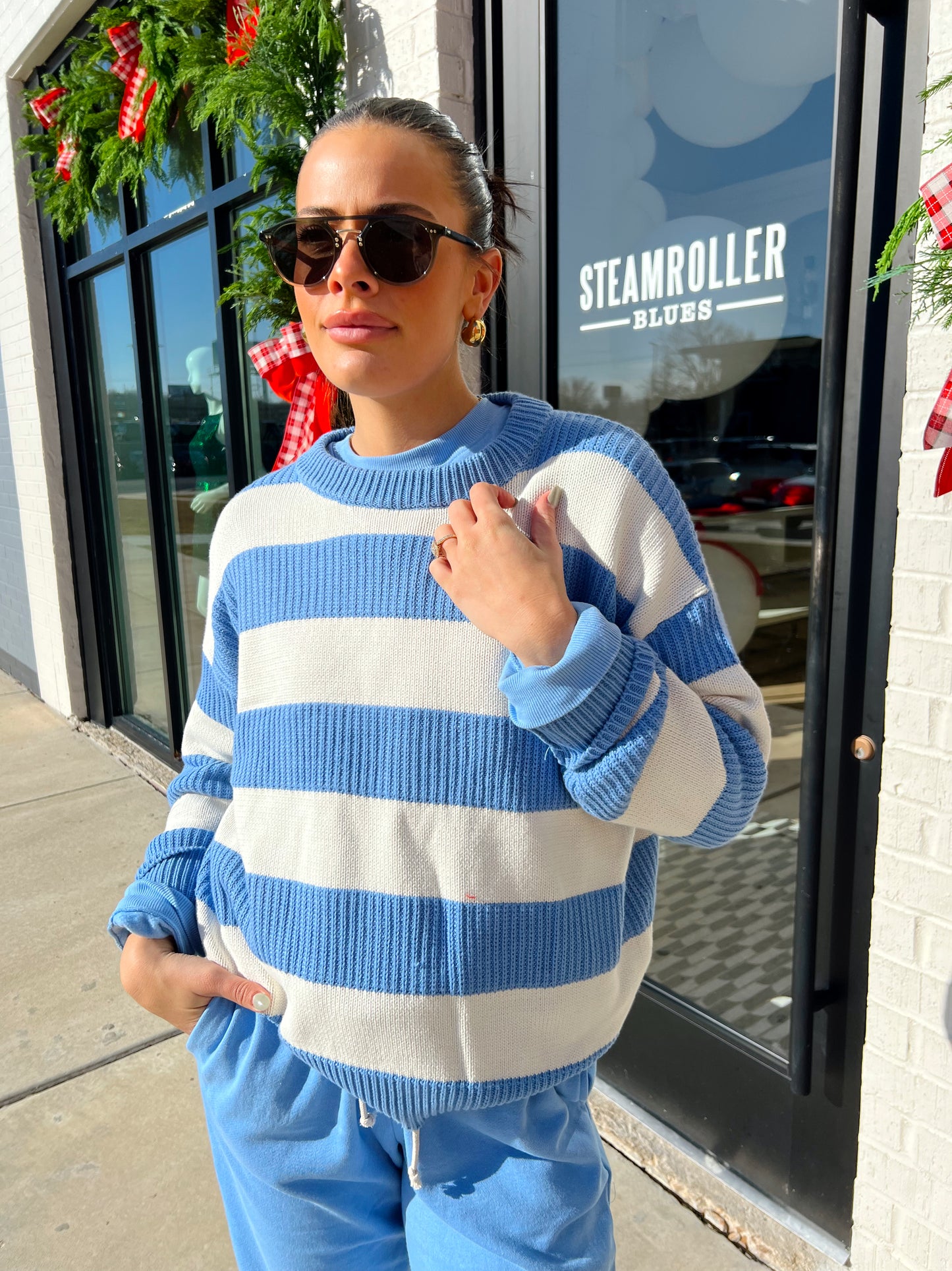 BOYFRIEND SAILOR SWEATER