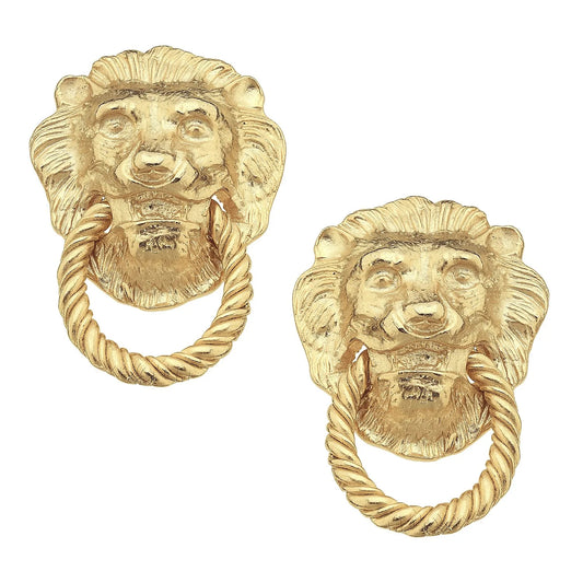LION HEAD KNOCKER STUDS