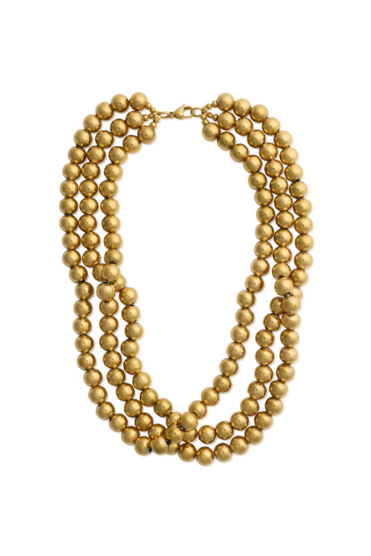 MORGAN LARGE BEADED NECKLACE