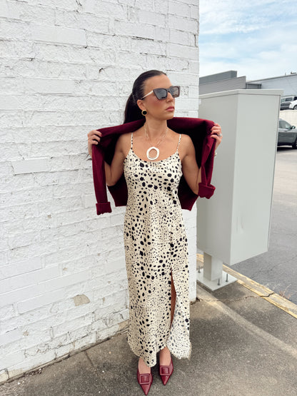 CRYSTAL SAVANNA MIDI DRESS