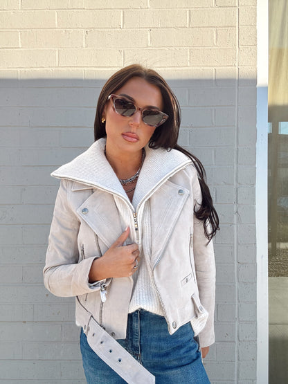SANDSTONE SUEDE JACKET