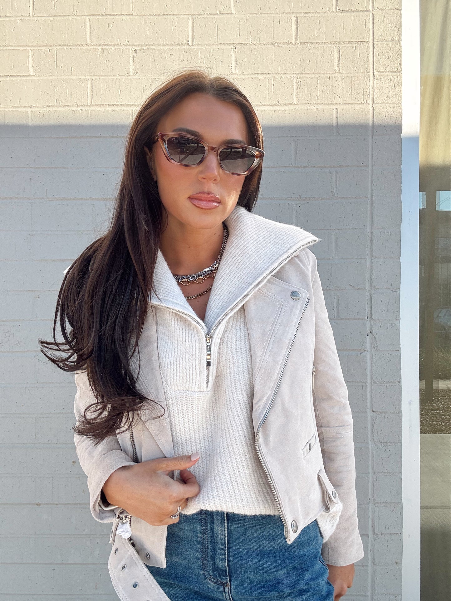 SANDSTONE SUEDE JACKET