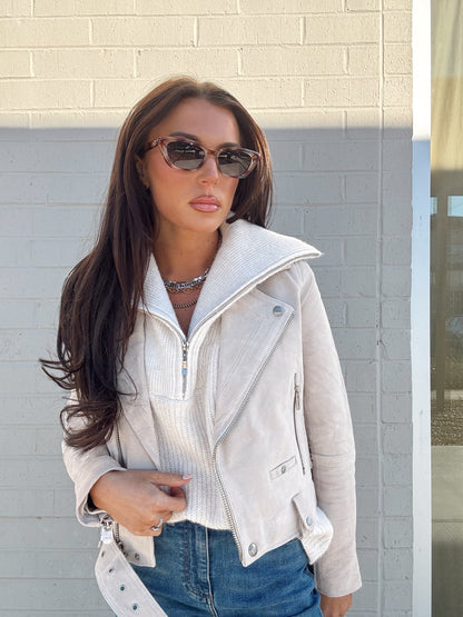 SANDSTONE SUEDE JACKET