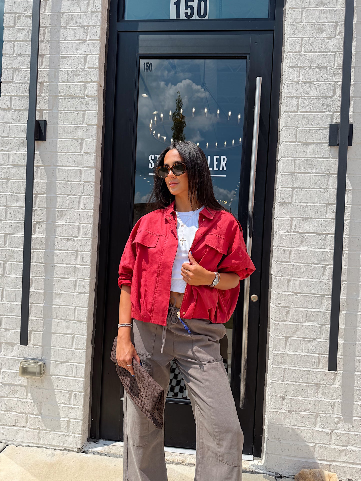BUBBLE HEM JACKET