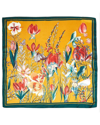 FLORAL GARDEN PRINT BANDANA