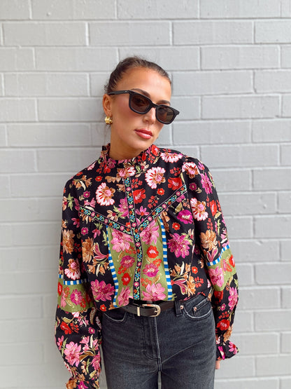 FLORAL PRINT TOP