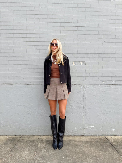 LILY FUR COLLAR JACKET