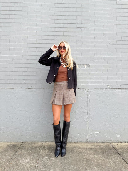 LILY FUR COLLAR JACKET