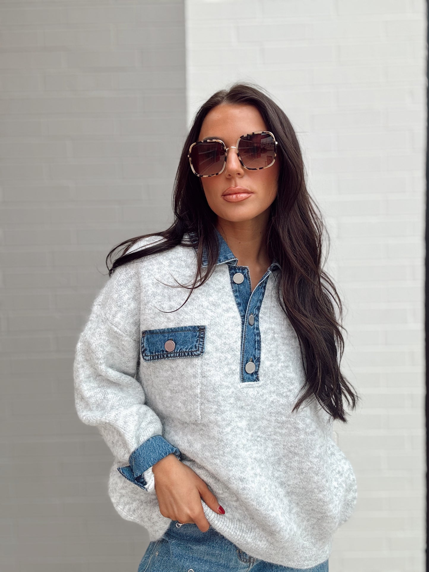 RAIN OR SHINE SWEATER