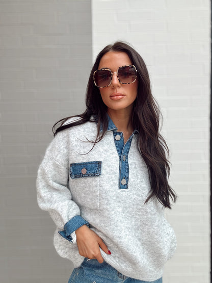 RAIN OR SHINE SWEATER