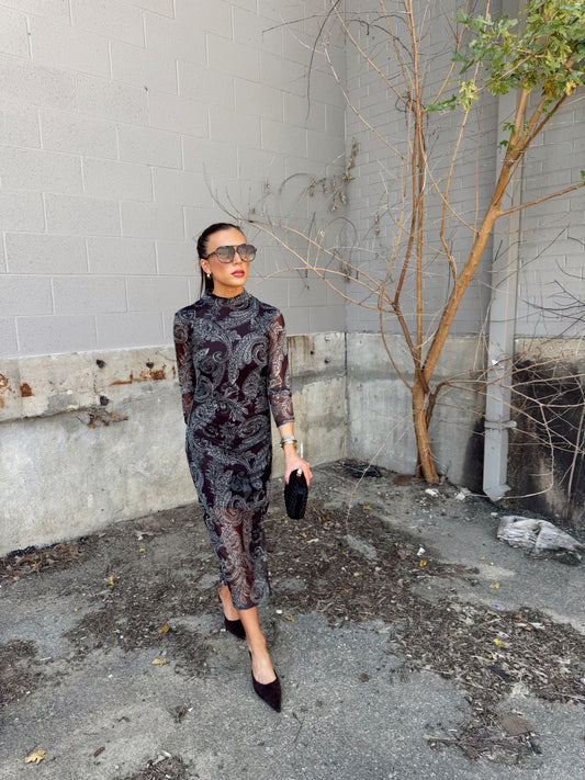 NIGHT OUT MOCK DRESS