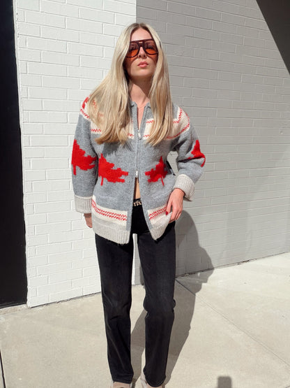 DARIA LONG RAGLAN SLEEVE SHAWL NECK CARDIGAN