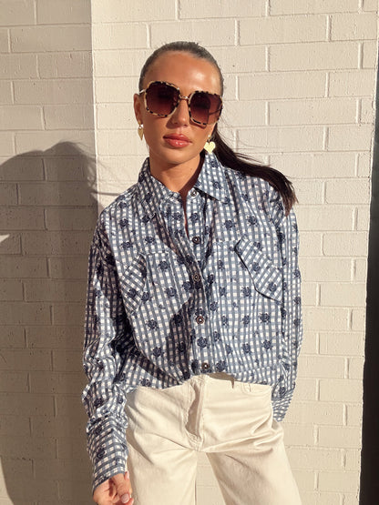 HIDDEN FLOWER CAMO SHIRT