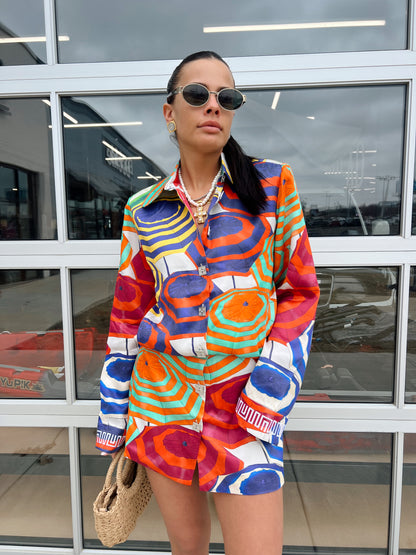 RIVIERA SHIRT DRESS