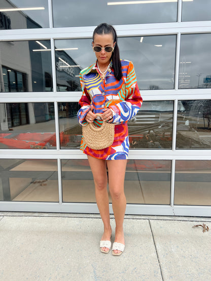 RIVIERA SHIRT DRESS