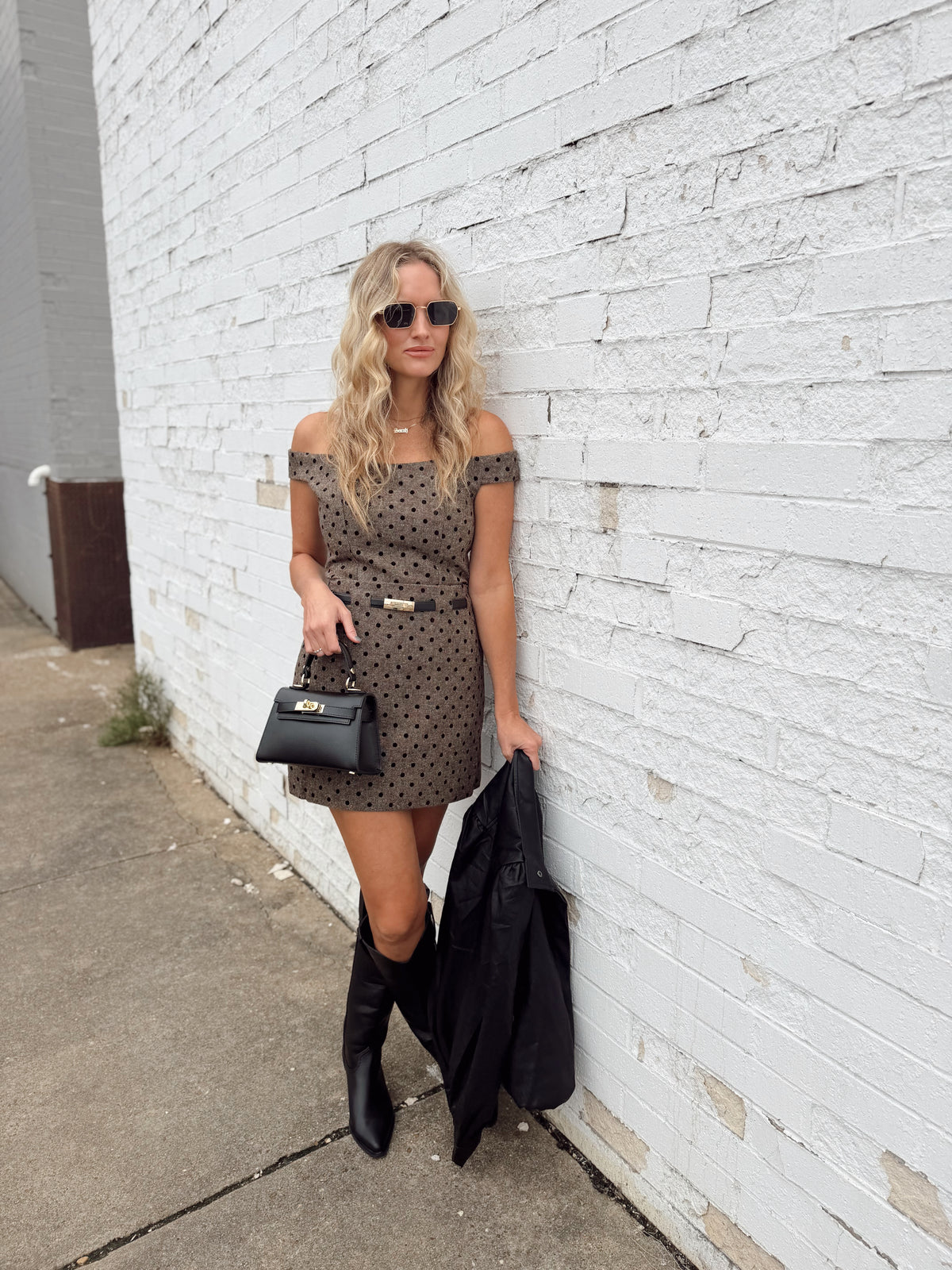 MILLIE BELTED MINI SKIRT