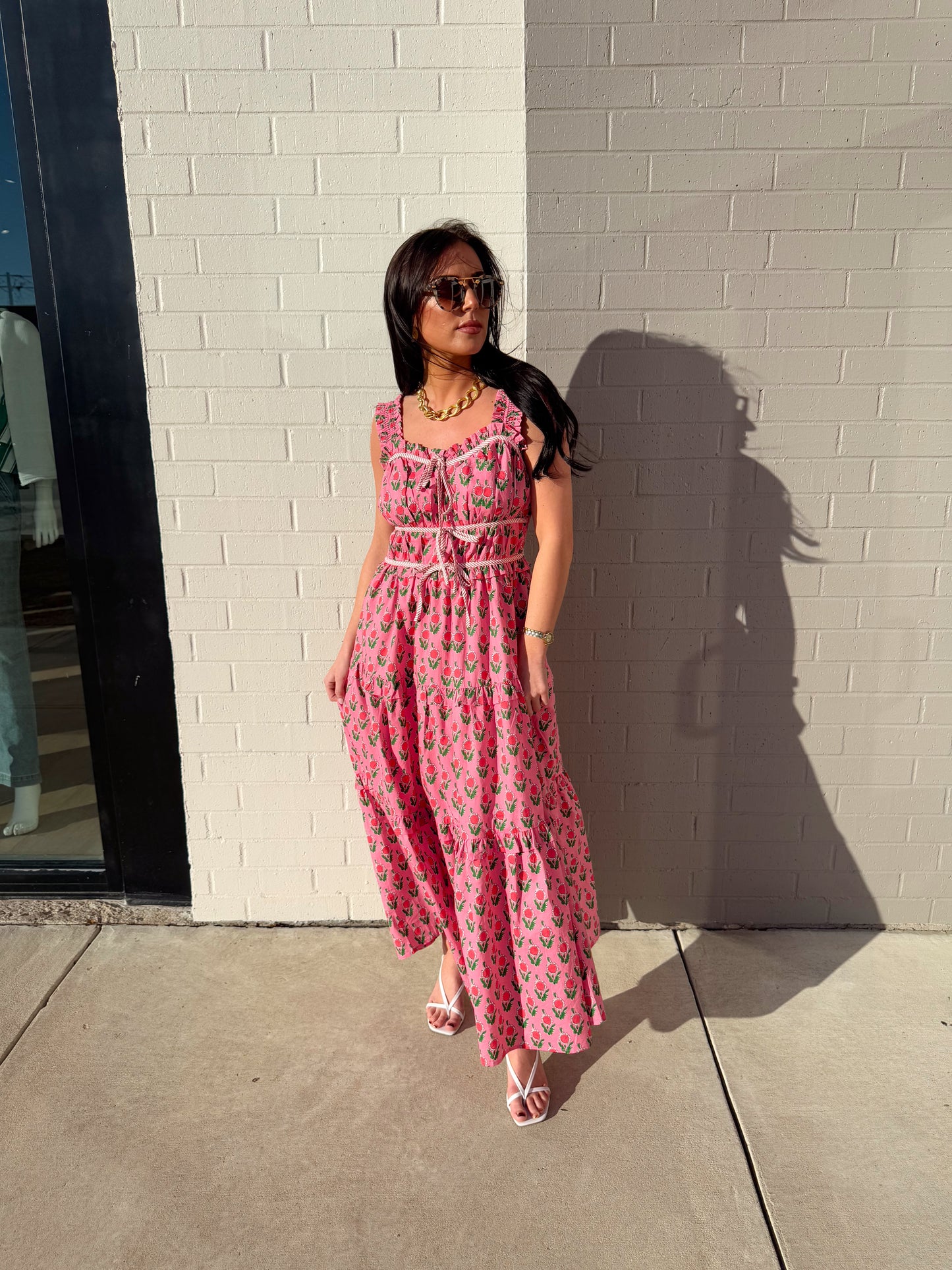 GARDEN FLORAL MAXI