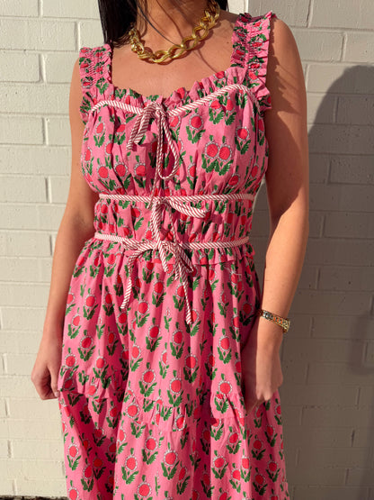 GARDEN FLORAL MAXI