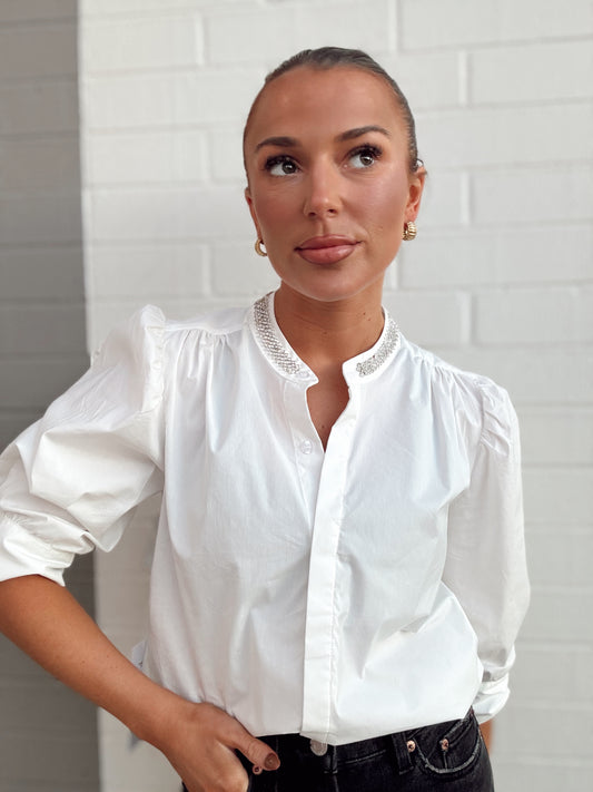 CATE EMBELLISHED TOP