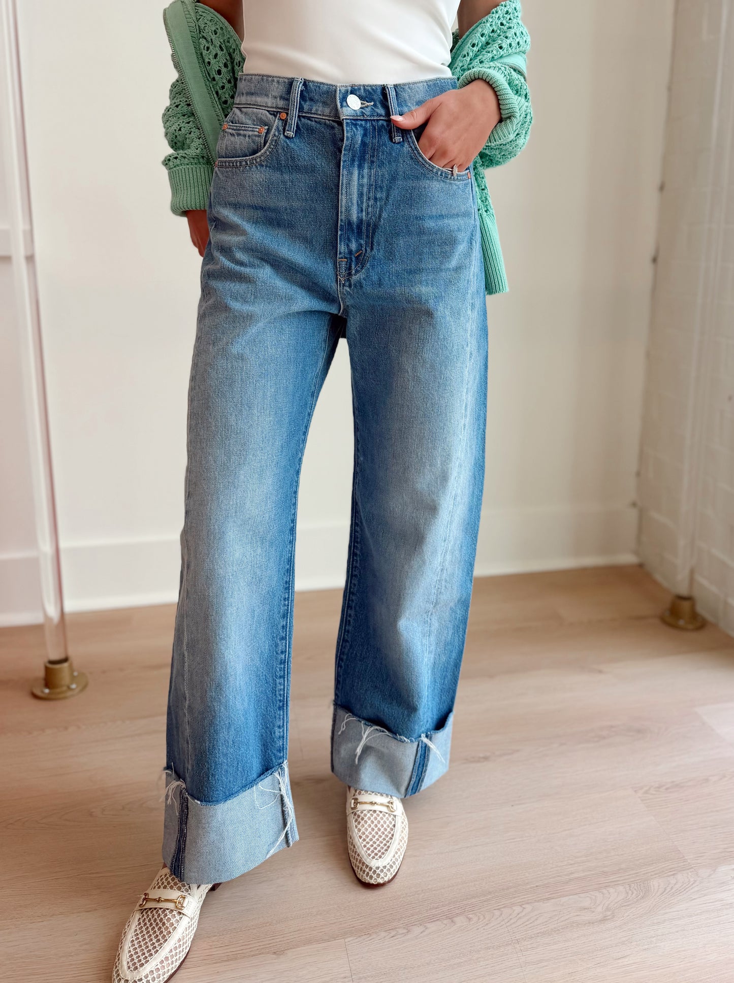 THE HALF-PIPE ANKLE CUFF FRAY