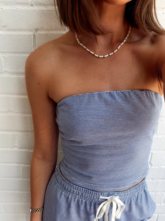 STRIPED TUBE TOP