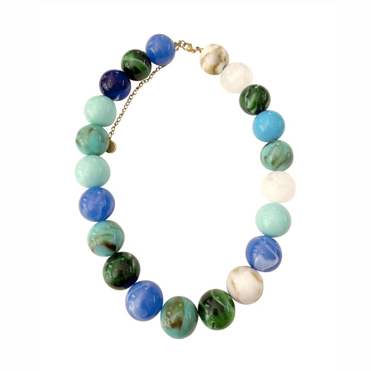 DORA CHUNKY BEADED NECKLACE