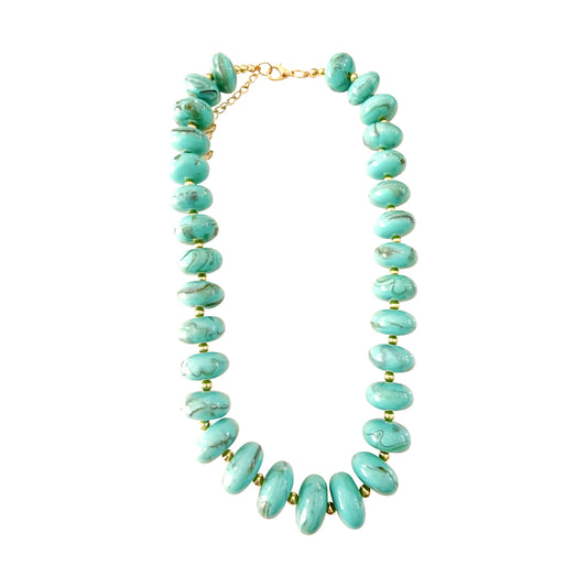 HOLLY CHUNKY BEADED NECKLACE