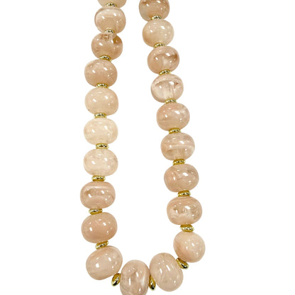 MARBLE CHUNKY BEADED NECKLACE