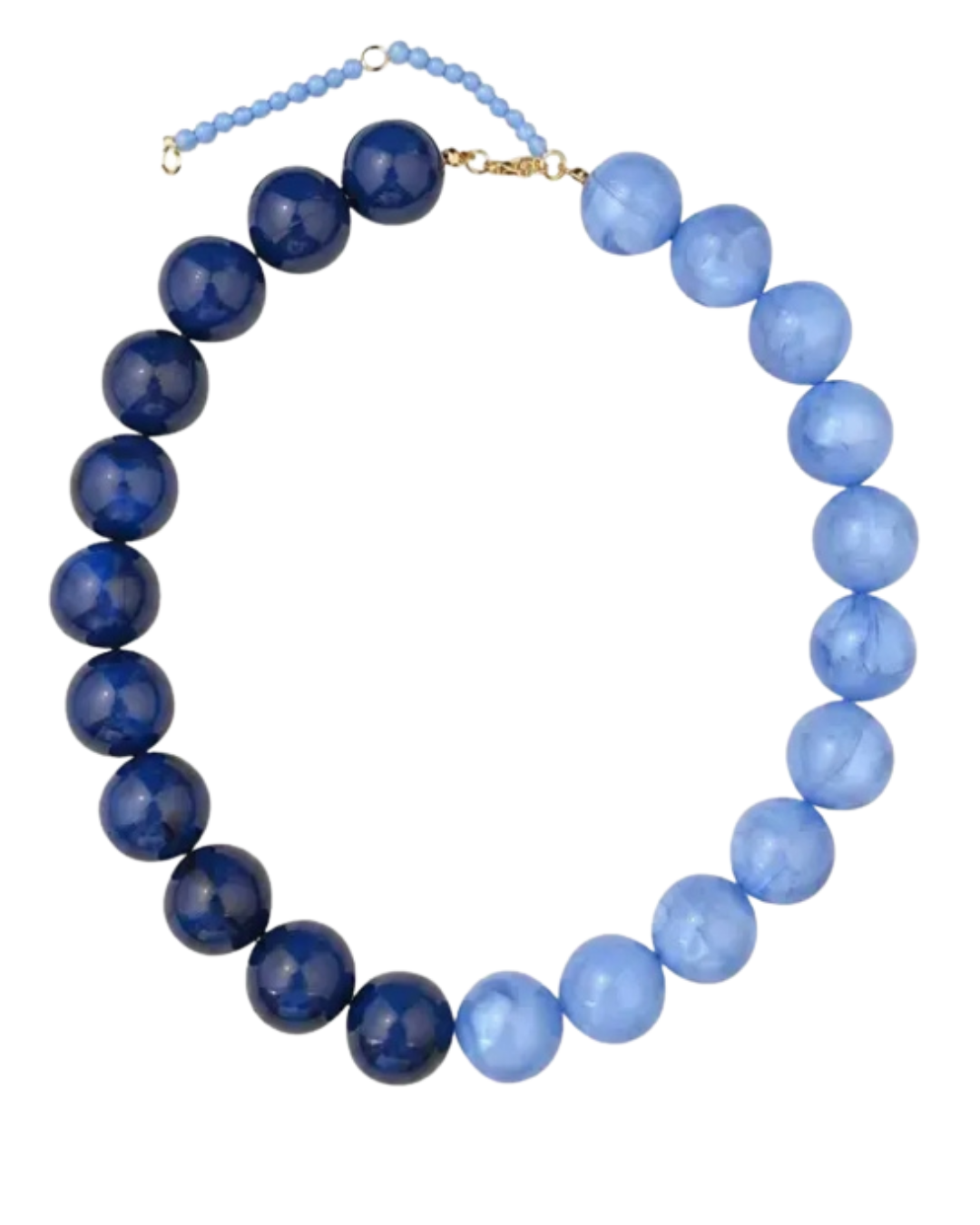 WRENLEY 2-TONE BEADED NECKLACE