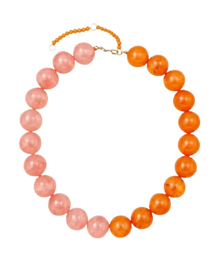 WRENLEY 2-TONE BEADED NECKLACE