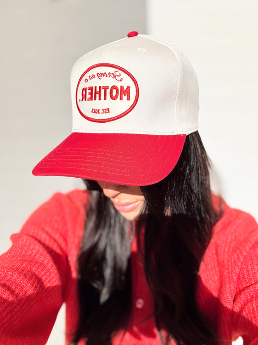 VINTAGE MOTHER CANVAS PATCH HAT