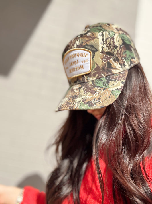 SUPPORT YOUR LOCAL MOTHER CAMO HAT