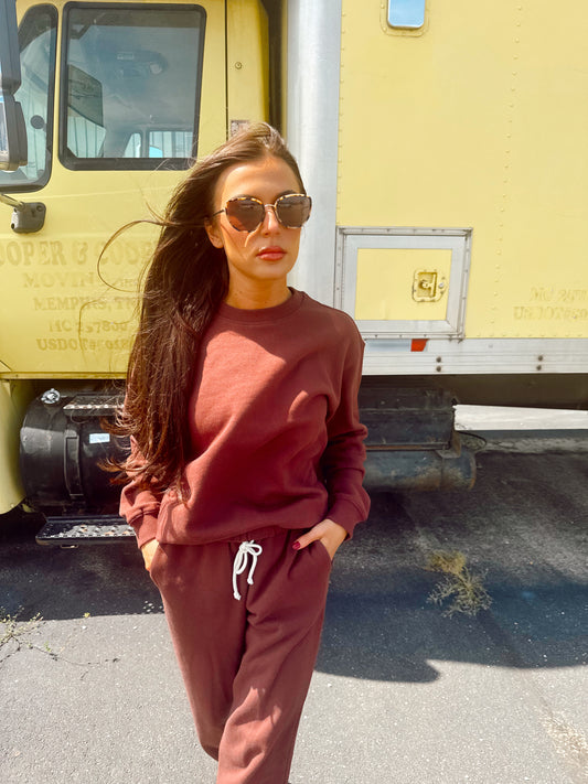 BOYFRIEND COTTON SWEATSHIRT