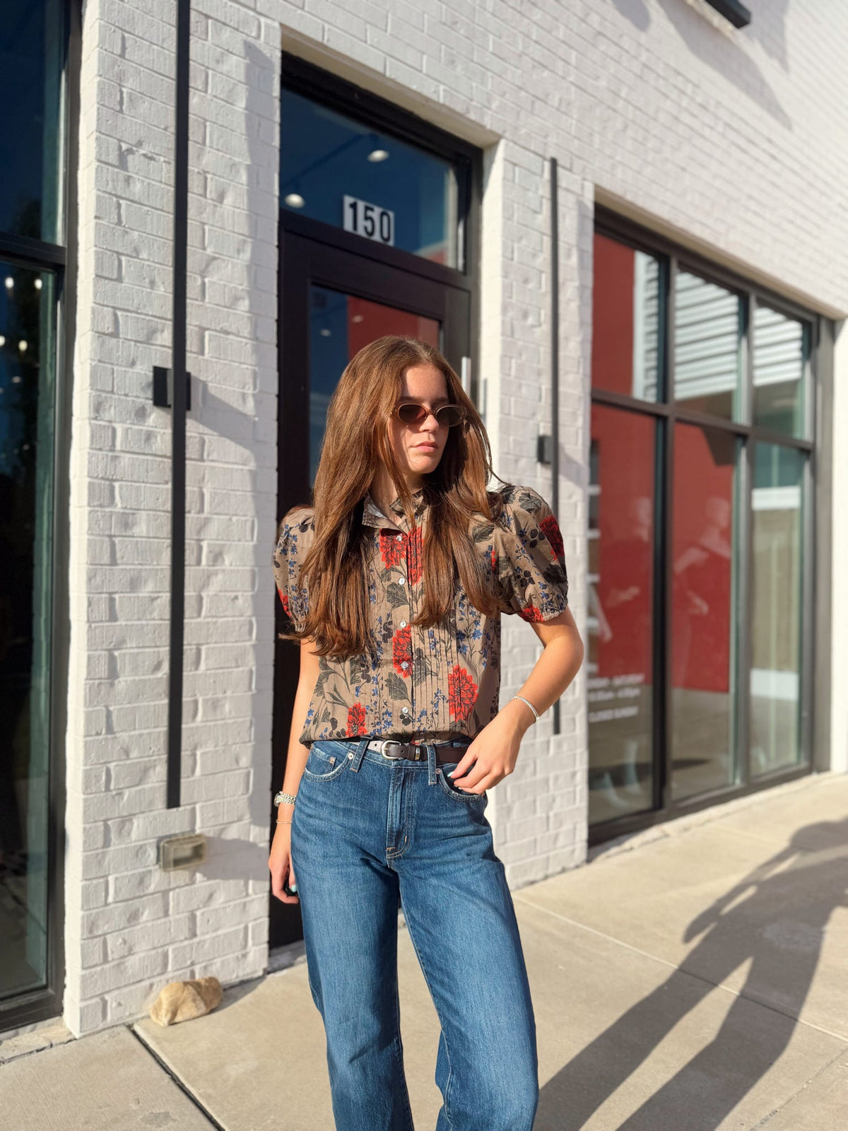 FLORAL BLOUSE